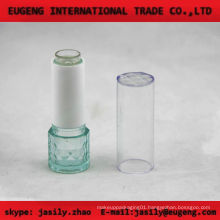 fashion round transparent lip balm case